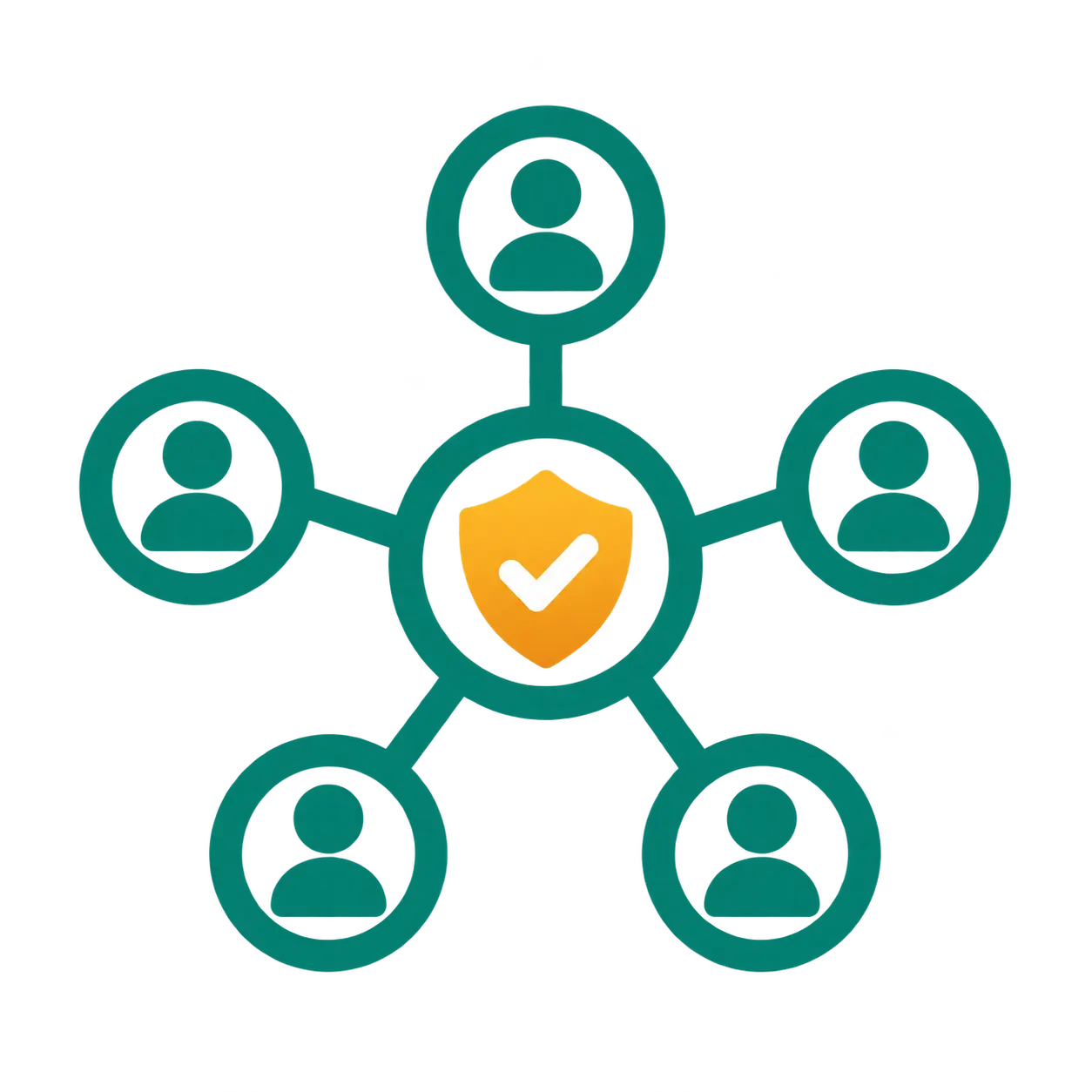 Secure Network Shield Icon