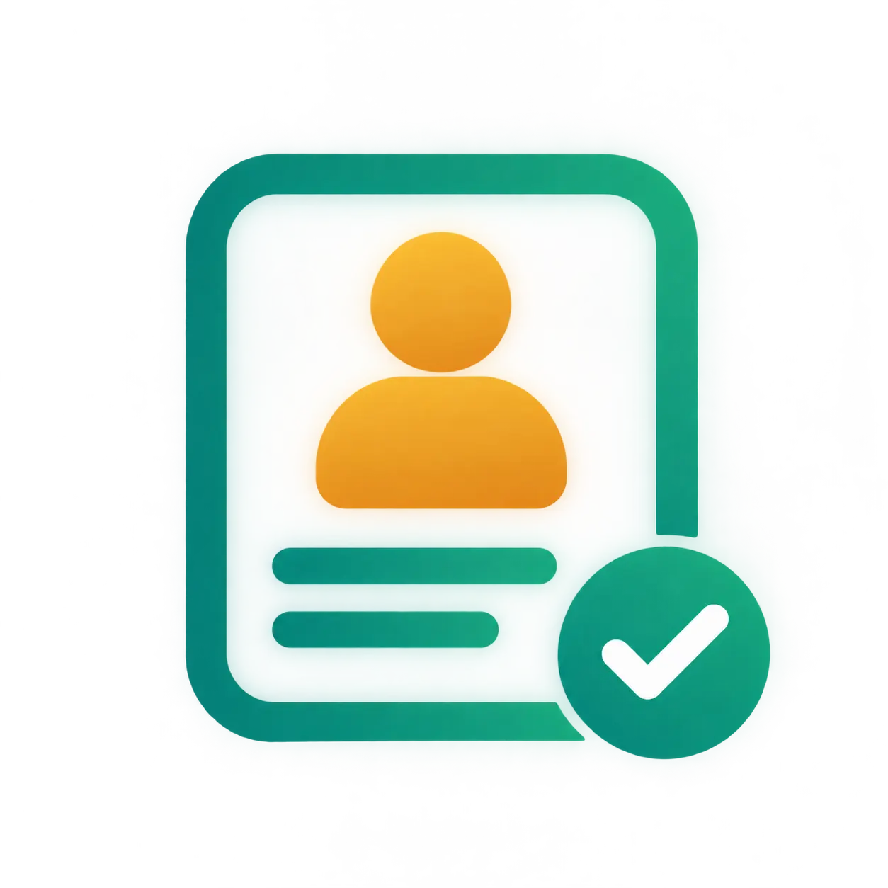 Verified Profile Card Icon
